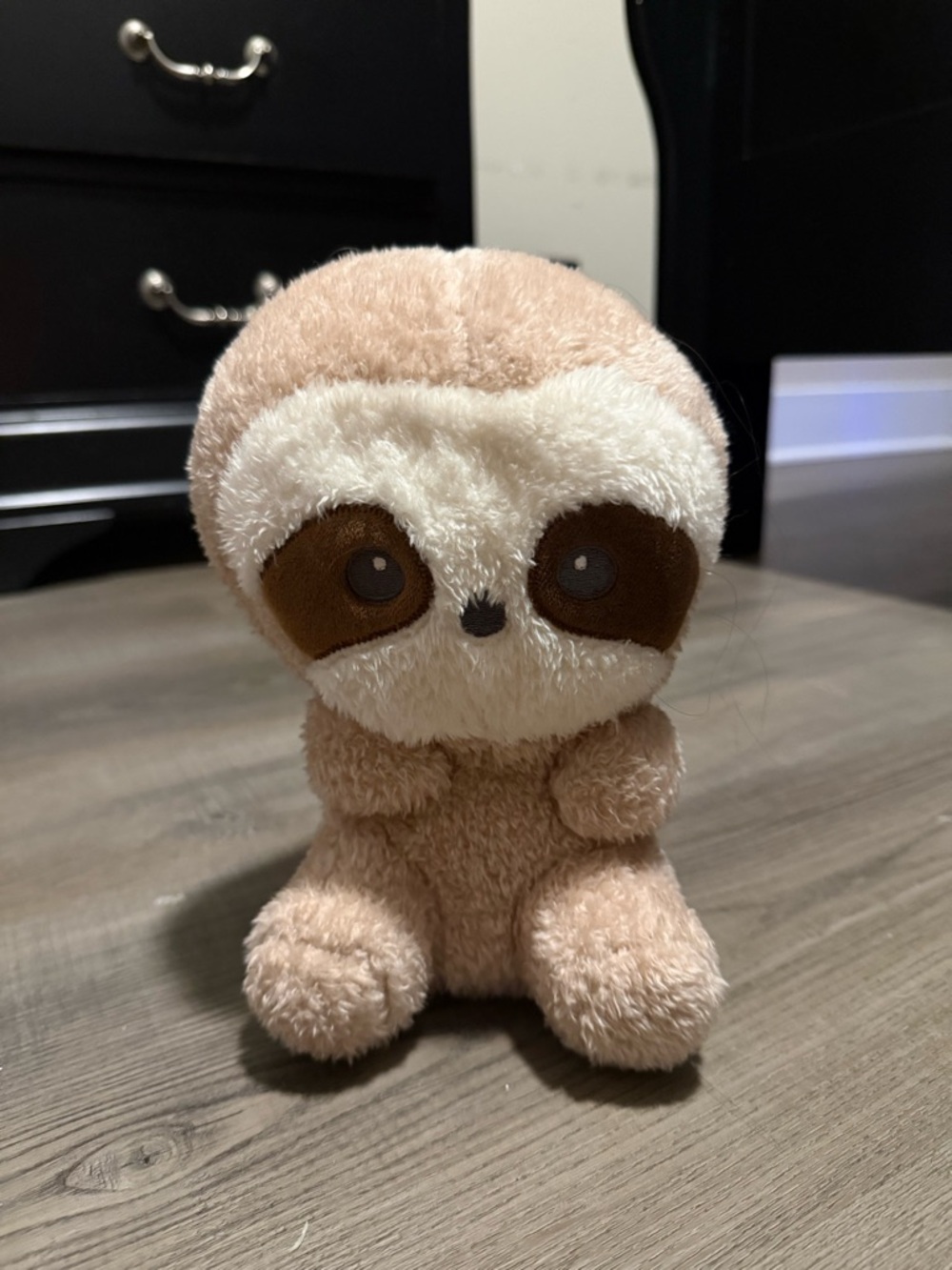 Plush Sloth Stuffed Animal - Cream and Brown